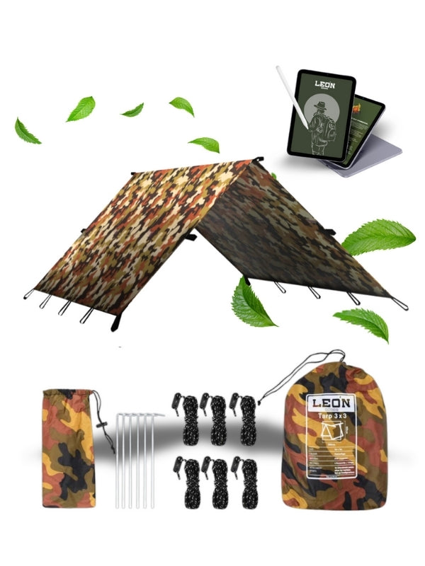 tarp 3x3m wasserdicht LEÓN Goods