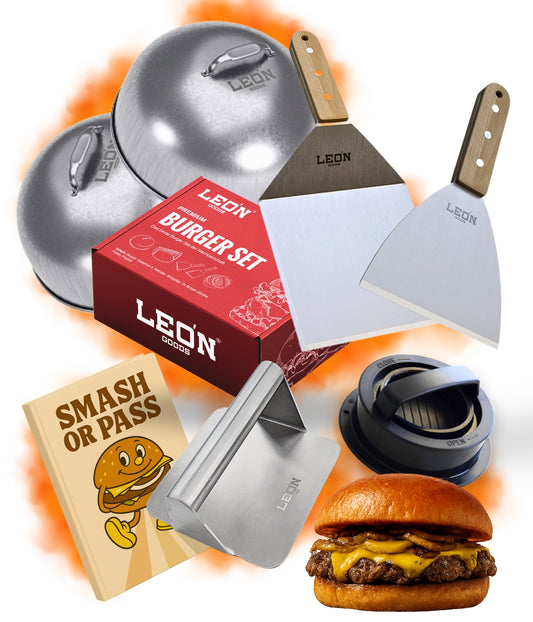 Premium Burger Set mit Rezeptbuch