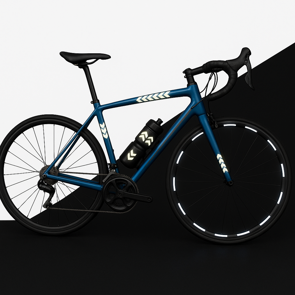 reflektoren für rennrad Reflektoren Sticker für Fahrrad – LEÓN Goods