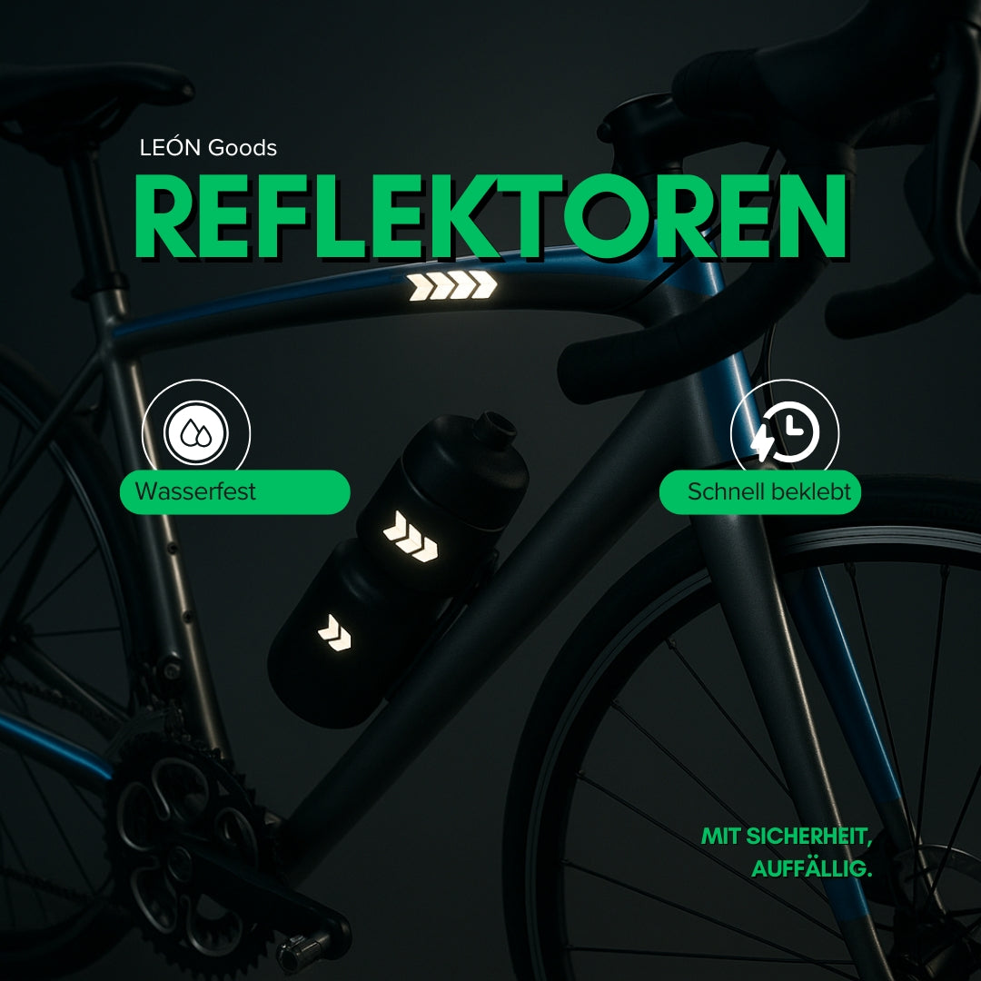 reflektor rennrad Reflektoren Sticker für Fahrrad – LEÓN Goods
